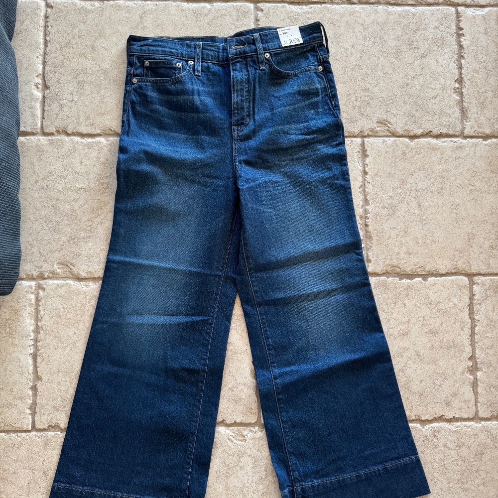 J Crew denim trouser